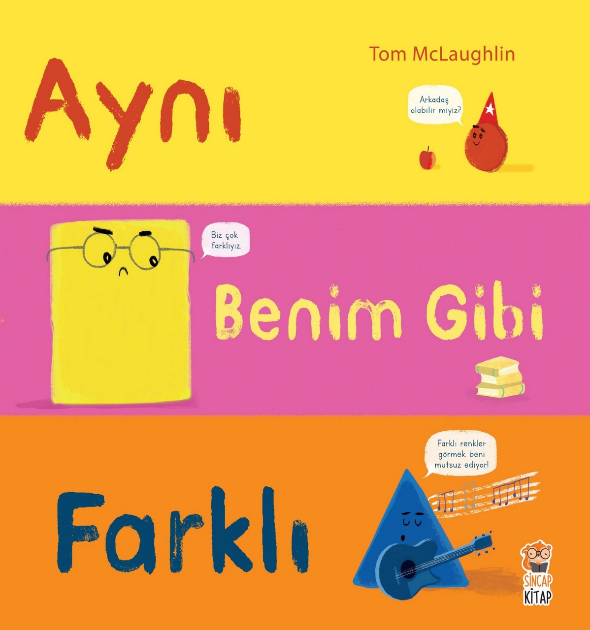 Sincap Kitap Atölye 44 Okul Oncesi Kitap Ayni Benim Gibi Farkli, Sincap Kitap