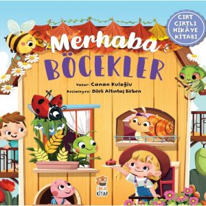 Okul Öncesi Cırt Cırtlı Kitaplar 6 Merhaba Bocekler Sincap Kitap, Sincap Kitap