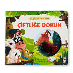 "İlk Dokun Hisset Kitabım-Çiftliğe Dokun" Eğitici Kitabı 2 Ilk Dokun Hisset Kitabim Ciftlige Dokun Okul Oncesi Kitap, Sincap Kitap