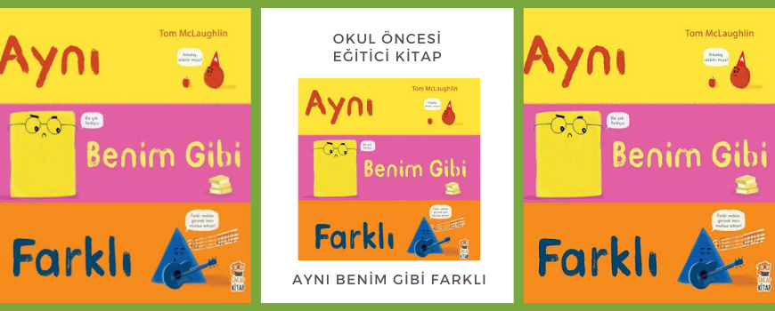 Egitici Kitap Okul Oncesi Ayni Benim Gibi Farkli, Sincap Kitap