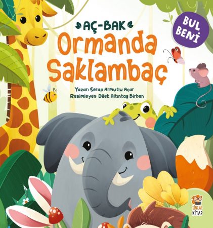 okul-oncesi-kitap-Bul Beni Ormanda Saklambaç